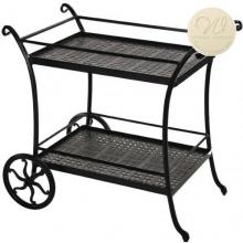 Windham Castings Accessories Woven Tea Cart Frame Only, Cream