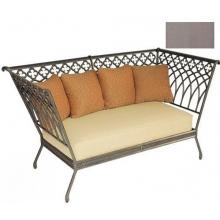 Windham Castings Provence Salon Day Bed Cushion , Sunset Stripe Mocha LX