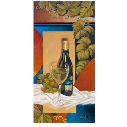 White Wine Poster Print