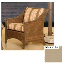 Shade Trends Amalfi Woven Chat Chair With Antique Beige Fabric