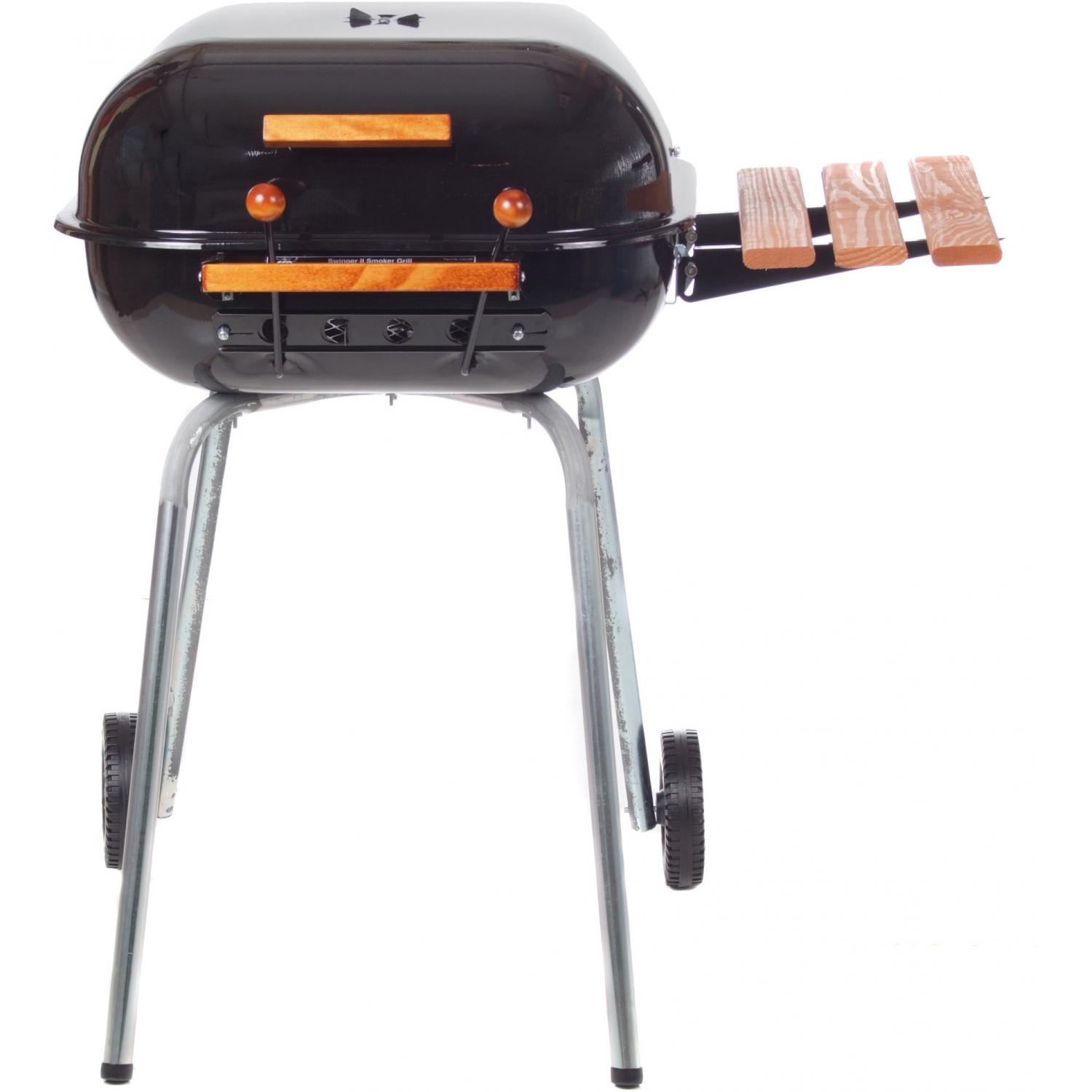 Save Now On Meco Charcoal Bbq Grill With Fold Down Right Side Table Black 4101 Great Prices