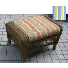 North Cape Deep Seating Ottoman Cushion ONLY (1)- Huntington Mediterranean