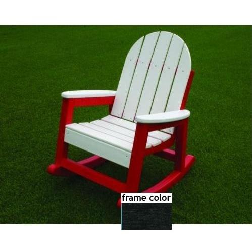 Eagle One Recycled Plastic Kids Alexandria Rocker - Black