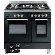 Fratelli Onofri Evolution Dual Fuel Range Double Oven, 120V - Black