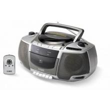 COBY AM/FM/CD CASS.RECRDR STEO W/REM.110/220 REP.CXCD260