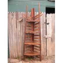 Groovy Stuff Colorado Teak Wooden Corner Shelf
