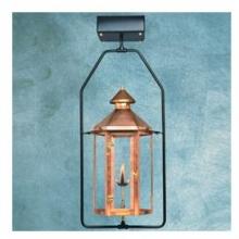 Legendary Lighting Neptune 2 Copper Propane Gas Light With Yoke Bracket And Electronic Ignition
