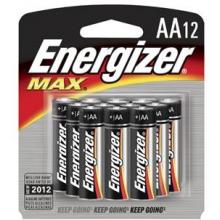 ENERGIZER E91BP-12 LONG-LIFE ALKALINE BATTERIES (AA 12 PK)