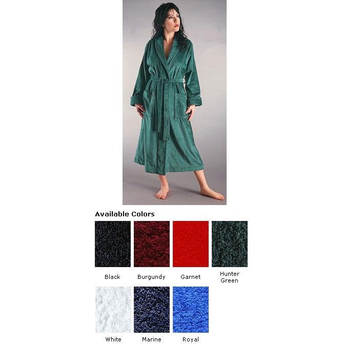 Juliet Ladies Bathrobe - Color:royal / Size:(Xxl)