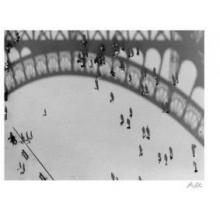 Eiffel Shadows Poster Print