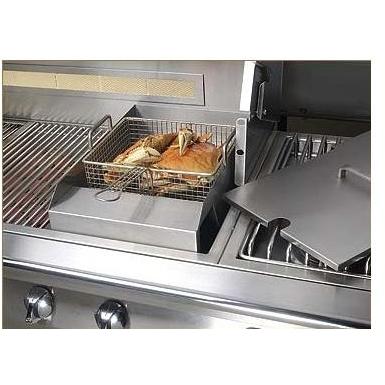 Alfresco Steamer & Fryer Gas Grill Accessory