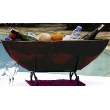 Alfresco Home Nave Bev Cooler -Cognac