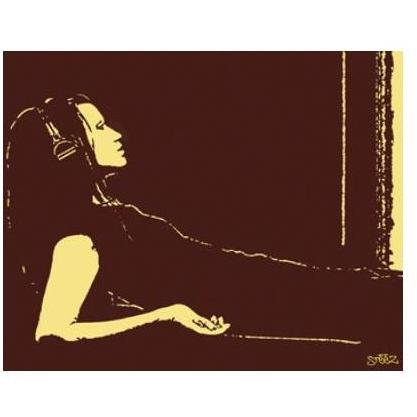 Steez - Lounging Poster Print