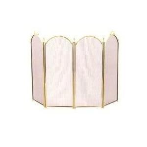UniFlame 4 Fold Finish: Solid Brass Screen