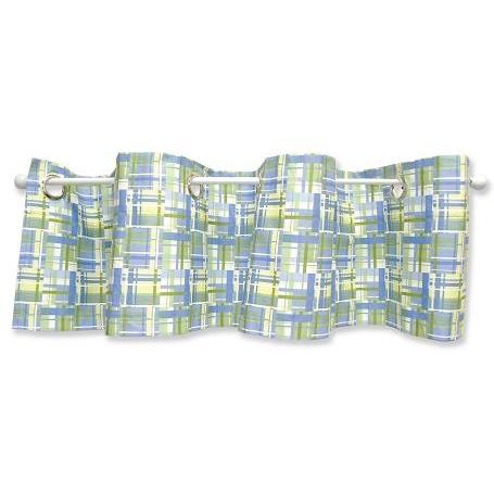 Nantucket Blue Window Valance