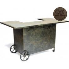 Windham Castings Rolls Roy Bars Desert Tan Tile Top Bar , Mocha