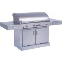 TEC Gas Grills Sterling G4000 FR Infrared Propane Gas Grill On Cabinet
