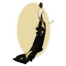 Petite Sophisticated Ladies I Poster Print