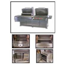 Texas Barbecues 800s Hybrid Grill W/ Enclosed Base LP