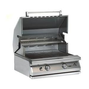 PGS Gas Grills Legacy Newport 30 Inch Built-In Natural Gas Grill W/ Rotisserie