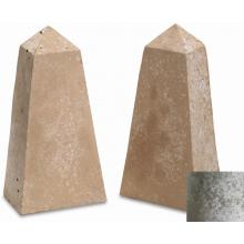 Peterson Gas Logs Decorative Geo Shapes Slate Obelisk Set - Set Of 2