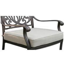 Cast Shadows Cast Aluminum Patio Dining Chair - Upgraded Replacement Cushion