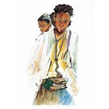 Ethiopian Girls Poster Print