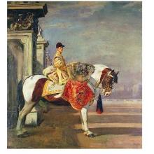 Drum Horse Poster Print
