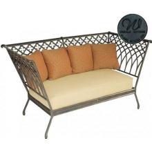 Windham Castings Provence Salon Day Bed Frame Only, Coal