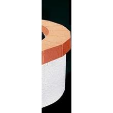 Peterson Outdoor Campfyre 34 Inch Red Concrete Top Ring