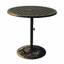 Darlee Series 30 Pedestal Cast Aluminum Dining Table - 30 Inch Round