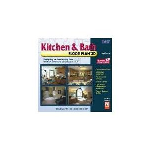 KITCHEN AND BATH FLOOR PLAN 3D