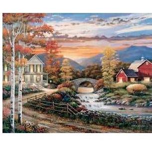 Rural Countryside Poster Print