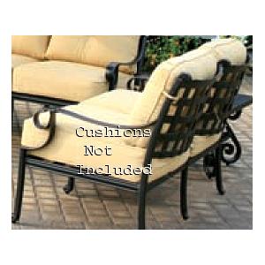 Alfresco Home Chateau DS Love Seat Frame-AZ