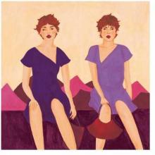 Carole Et Caroline No 4 Poster Print