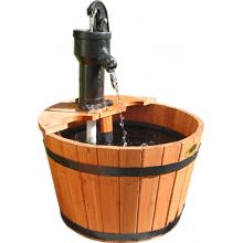 Alpine Old Fashioned Pump Fountain (Red)