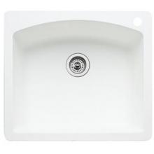 Blancodiamond 511-611 Silgranit Sink (Color: White)