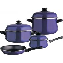 Classic Danubio Enamel On Steel 7 Pcs. Cookware Set