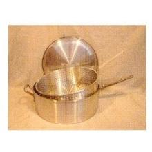 Aluminum Fry Pot W/ Basket - 12 Inch