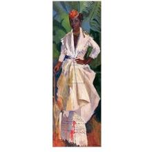Woman In White II Poster Print