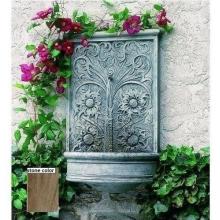 Campania Sussex Wall Fountain - Aged Limestone Finish
