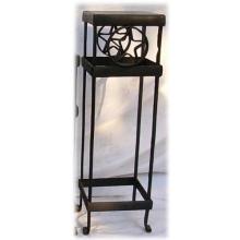Teak Wood Large Plant Stand-Star