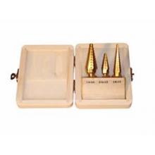 Astro Pneumatic Titanium Step Drill Bit Set (1/8 Inch - 1/2 Inch , 3/16 Inch - 1/2 Inch, 1/4 Inch - 3/4 Inch)