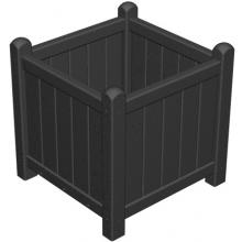 Poly-Wood Recycled Plastic Wood Traditional Planter Box - 16 Inches
