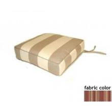 Meadow Decor Ottoman Cushion Derby Chili Fabric (Use With Athena Style)
