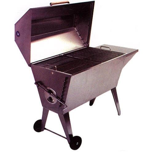 Cajun Grill Super BBQ Charcoal Grill - Stainless Steel