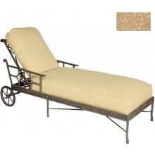 Windham Castings Provence Casual Back Chaise Lounge Cushion , Countess Champagne LX