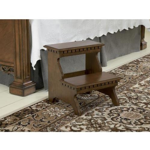 Powell Furniture - Warm Cherry Bed Steps - 429-535