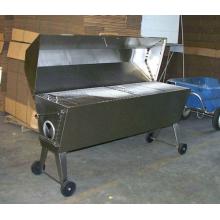 Cajun Grill Stretch BBQ Charcoal Grill Stainless Steel