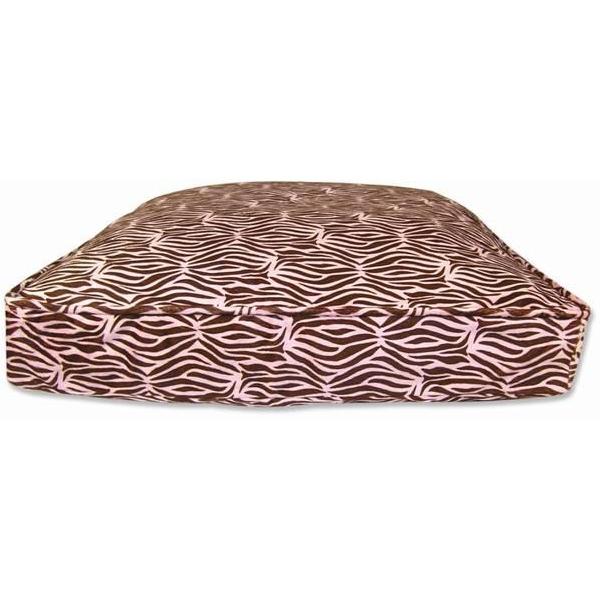 Trend Lab Slip Covered Pet Bed - Sweet Safari Pink Velour